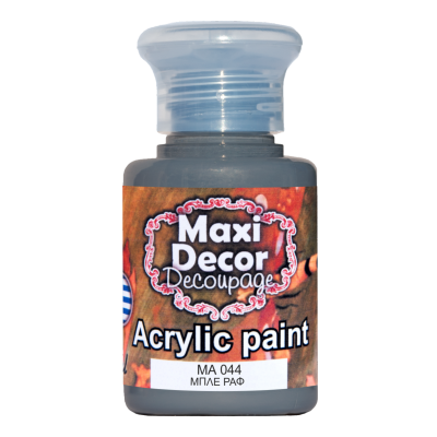 Ακρυλικό Χρώμα 60ml Maxi Decor Μπλε Ραφ MA044_MA044060